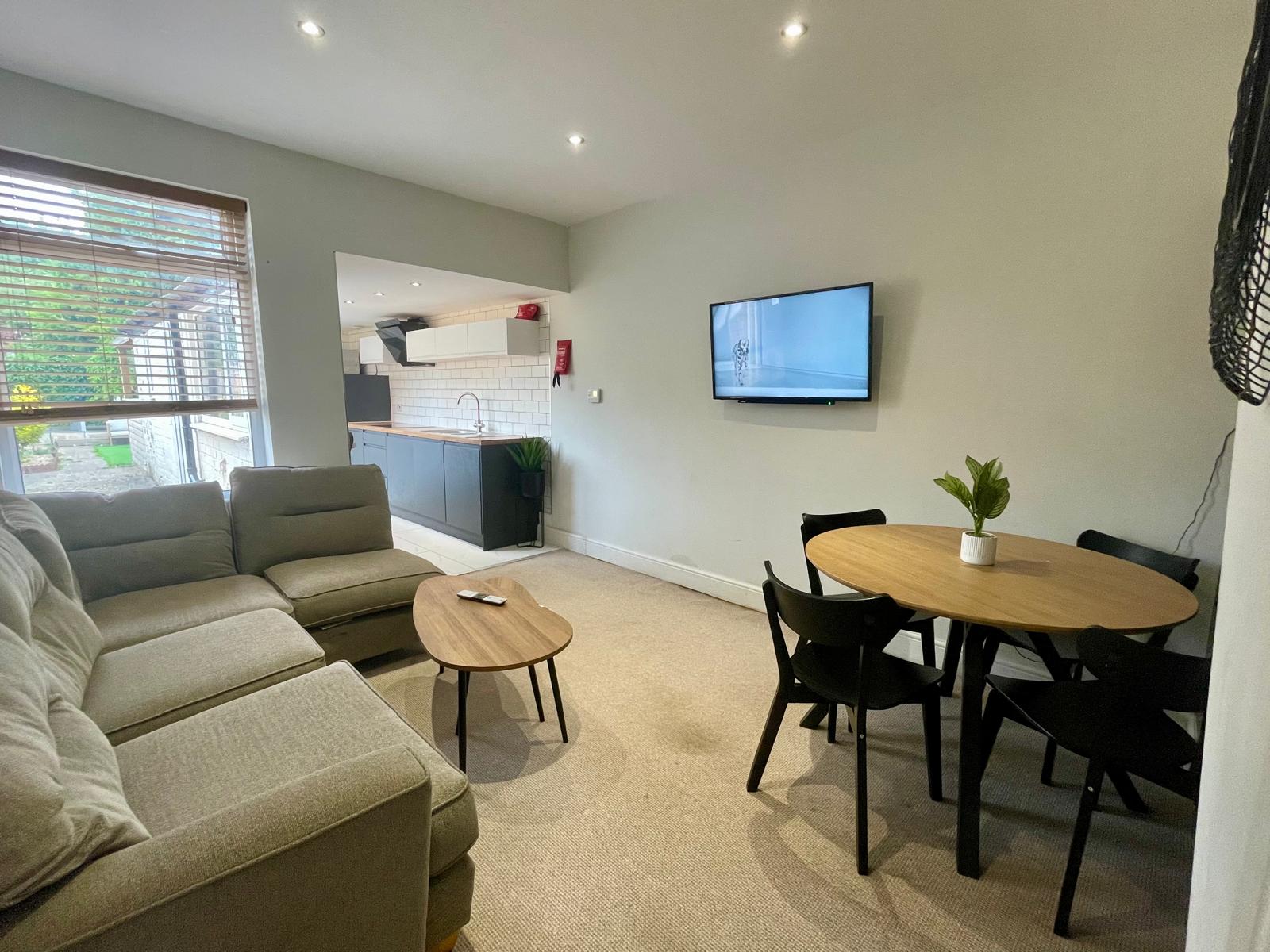 Modern student living room